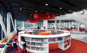 نمونه موردی کتابخانه شیکاگو امریکا